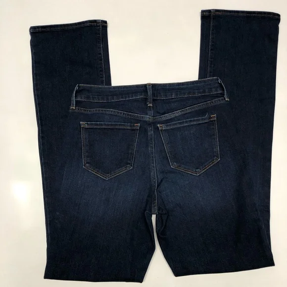 Old navy kicker boot cut mid rise jeans size 4 Long - Picture 3 of 14